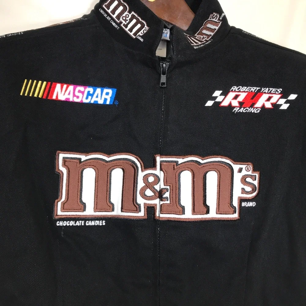 Chase Authentics M&M NASCAR Jacket David Gilliland Jacket Womens Small - Picture 6 of 13